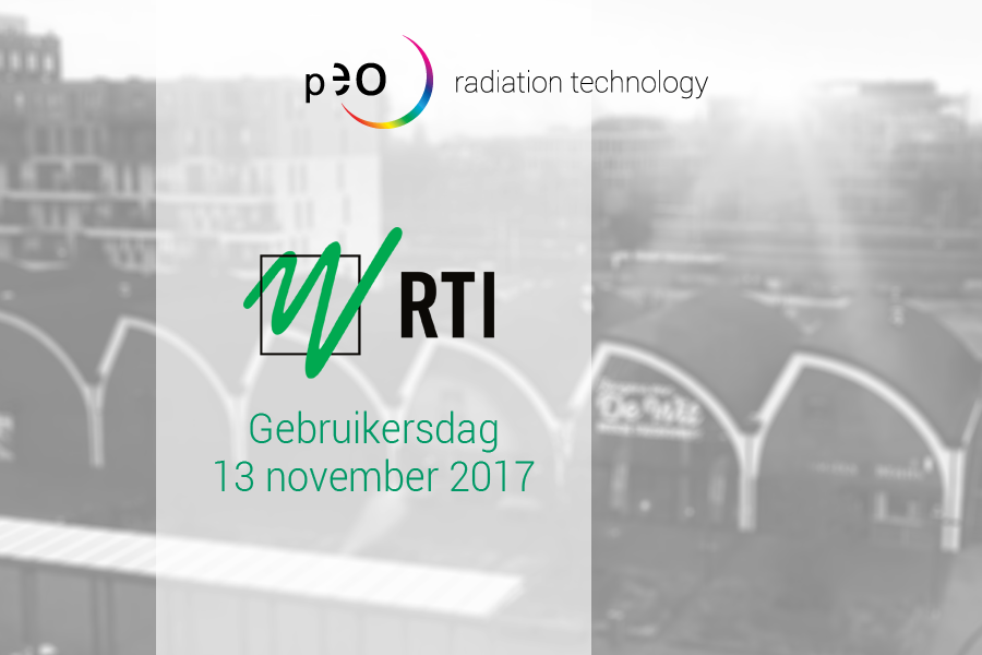 RTI gebruikersdag 13 november 2017 PEO Radiation Technology
