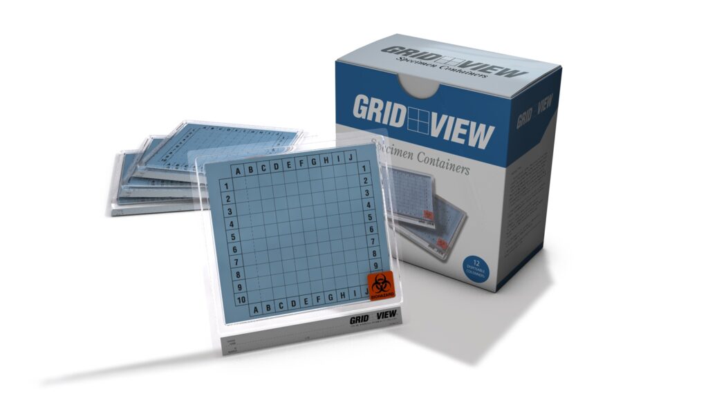 GRID VIEW from CIRS packaging in the background and product in front